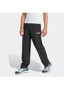 Outdoorhose adidas terrex "MULTI LITEFLEX", Herren, Gr. L, N-Gr, schwarz (schwarz, normal, gr.), Obermaterial: 90% Polyester, 10% Elasthan, Hosen Outdoorhose