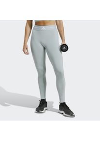 Trainingstights adidas Performance "HYPERGLAM 3-STRIPES FULL LENGTH LEGGING", Damen, Gr. XXL, N-Gr, wonder sage, normal, gr., Obermaterial: 85% Polyester, 15% Elasthan, Hosen Trainingstights