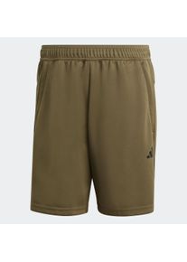 Shorts adidas Performance "TRAIN ESSENTIALS ALL SET TRAINING", Herren, Gr. 3XL, N-Gr, gr&uuml;n (olive strata, schwarz, normal, gr.), Obermaterial: 100% Polyester, Hosen Shorts