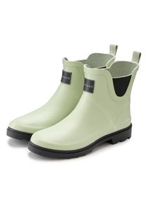 Gummistiefelette ELBSAND "Boots, Gummistiefel, Schlupfstiefel", Herren, Gr. 43, mintgr&uuml;n, Obermaterial: 100% Synthetik. Decksohle: 100% Textilmaterial. Futter: 100% Textilmaterial. Laufsohle: 100% Synthetik, unifarben, Schuhe Gummistiefelette, aus wasserdichtem Material