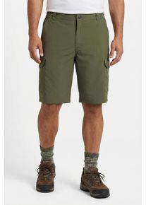 Funktionsshorts Icepeak "ANZIO", Herren, Gr. 46, N-Gr, schwarz olive, Obermaterial: 100% Polyamid, Hosen Funktionsshorts