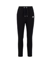 Jogginghose Alpha Industries "Basic Jogger SL W", Damen, Gr. XS, Normalgr&ouml;&szlig;en, schwarz, Obermaterial: 80% Baumwolle, 20% Polyester, Hosen Jogginghose