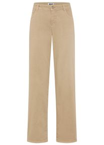 Bequeme Jeans MAC "Gracia", Damen, Gr. 46, L&auml;nge 32, golden terra, Denim/Jeans, Obermaterial: 88% Baumwolle, 8% Elastomultiester, 4% Elasthan, unifarben, comfort fit kn&ouml;chellang, Jeans Bequeme Jeans