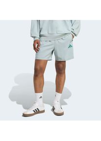 Shorts adidas Sportswear "ESSENTIALS 3-STREIFEN CHELSEA", Herren, Gr. 3XL, N-Gr, wonder sage, collegiate gr&uuml;n, normal, gr., Obermaterial: 100% Polyester, Hosen Shorts, mit 3-Streifen an den Seiten, f&uuml;r Laufen und Sportmode