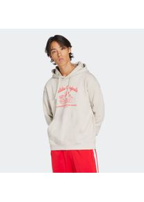 Kapuzensweatshirt adidas originals "WABASH HOODIE", Herren, Gr. S, grau (wonder aluminium), Obermaterial: 100% Baumwolle, angesetztes B&uuml;ndchen, Sweatshirts Kapuzensweatshirt