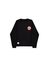 Sweater Alpha Industries "Japan Wave Warrior Sweatshirt", Herren, Gr. L, schwarz, Obermaterial: 70% Baumwolle, 30% Polyester, normal, Sweatshirts Sweater