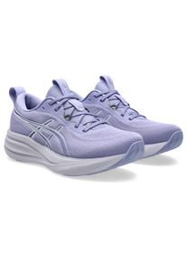 Laufschuh asics "GEL-PULSE 17", Damen, Gr. 40, blaubell, wei&szlig;, Synthetik, Schuhe Laufschuh, f&uuml;r Stra&szlig;e und Fitnessstudio, mit FF BLAST D&auml;mpfung