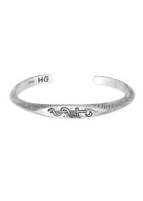 Armreif HAZE & GLORY "Armband Armreif - Sword Bangle 925 Silber" Gr. 180, silber, Armb&auml;nder, Herren, Silber 925 (Sterlingsilber), Armreif