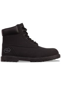 Schn&uuml;rboots Lotto, Damen, Gr. 39, schwarz, Synthetik, Textil, Schuhe Schn&uuml;rboots, - mit weich gepolsterter Kante