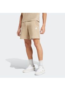 Shorts adidas Sportswear "SEASONAL ESSENTIALS M&Eacute;LANGE", Herren, Gr. 3XL, N-Gr, grau (blanch cargo meliert, normal, gr.), Obermaterial: 70% Baumwolle, 30% Polyester, Hosen Shorts