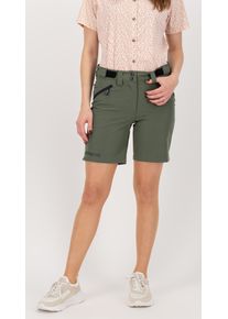 Bermudas DEPROC Active "KENORA V Full Stretch Short & kurze Hose", Damen, Gr. 50 (XL), Normalgr&ouml;&szlig;en, olive, 92% Polyester; 8% Elasthan, Hosen Bermudas, auch in Gro&szlig;en Gr&ouml;&szlig;en erh&auml;ltlich
