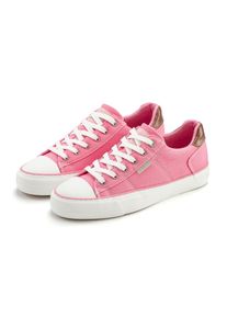 Sneaker ELBSAND "Schn&uuml;rschuh, Freizeitschuh, Stoffschuh, Halbschuh, Turnschuh", Herren, Gr. 40, ros&eacute;, Obermaterial: 96% Textilmaterial, 4% Lederimitat. Decksohle: 76% Textilmaterial, 24% Lederimitat. Futter: 100% Textilmaterial. Laufsohle: 100% Synthetik, kontrastfarbene Details, unifarben, Basic, Schuhe Sneaker, Schn&uuml;rhalbschuh aus weichem Textilmaterial Unisex VEGAN, Topseller