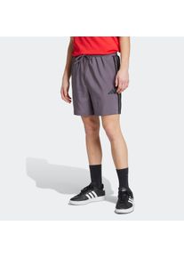 Shorts adidas Sportswear "ESSENTIALS 3-STREIFEN CHELSEA", Herren, Gr. S, N-Gr, schwarz (grau strata, schwarz, normal, gr.), Obermaterial: 100% Polyester, Hosen Shorts, mit 3-Streifen an den Seiten, f&uuml;r Laufen und Sportmode