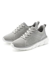 Sneaker John Devin "Schn&uuml;rschuh, Halbschuh, Freizeitschuh, Schn&uuml;rhalbschuh, Turnschuh", Herren, Gr. 46, grau, Obermaterial: 80% Textilmaterial, 20% Lederimitat. Decksohle: 100% Textilmaterial. Futter: 100% Textilmaterial. Laufsohle: 100% Synthetik, unifarben, Basic, Schuhe Sneaker, im sportiven Look mit ultraleichter Sohle Unisex VEGAN, Topseller