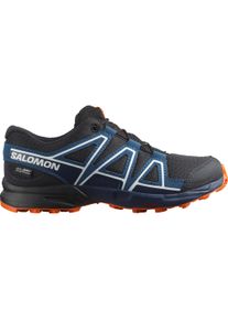 Outdoorschuh Salomon "SPEEDCROSS WP J", Damen, Gr. 36, orange (schwarz navy, dunkelblau, rot orange), Synthetik, Textil, Schuhe Outdoorschuh, wasserdicht