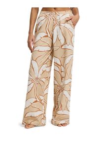 Outdoorhose Billabong "Tropic Breeze", Damen, Gr. XS, stone, Obermaterial: 48% Viskose, 44% Walkfrottier, 8% Leinen;, Hosen Outdoorhose