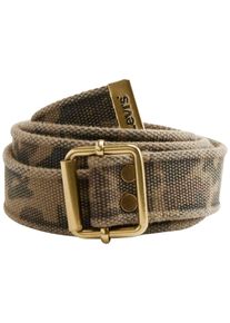 Levi's Stoffg&uuml;rtel LEVI'S, Damen, Gr. 100, phalarope camo print v2 demitasse, Canvas, Baumwolle, tarnfarben, G&uuml;rtel Stoffg&uuml;rtel, washed