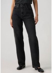 Levi's Dad-Jeans LEVI'S "EASY DAD", Damen, Gr. 30, L&auml;nge 30, rebel edge, Denim/Jeans, Obermaterial: 100% Baumwolle, regular fit lang, Jeans Dad-Jeans, im Five-Pocket Style