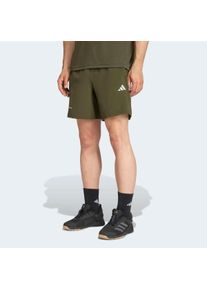 Shorts adidas Performance "TRAINING ESSENTIALS HOLIDAY PACK", Herren, Gr. M, L&auml;nge 7, night cargo, innenbeinl&auml;nge ca. 18 cm, Obermaterial: 87% Polyester, 13% Elasthan, Hosen Shorts, f&uuml;r Fitness und Training, mit Metallic-Optik, schnelltrocknend