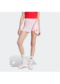 Shorts adidas Sportswear "ESSENTIALS COLOR-POP COTTON SKORT", Damen, Gr. XXL, N-Gr, pink (clear pink, normal, gr.), Obermaterial: 93% Baumwolle, 7% Elasthan, Hosen Shorts