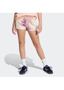 Shorts adidas originals "KIDS", Damen, Gr. 170, N-Gr, bunt (semi pink spark, multicolor,), Obermaterial: 70% Baumwolle, 30% Polyester, Hosen Shorts, sportlicher Stil mit 80s-Vibes, 3-Streifen an den Seiten