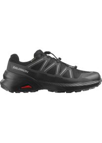Trailrunningschuh Salomon "SPEEDCROSS PEAK GORE-TEX", Herren, Gr. 41, schwarz, schwarz, asphalt, Synthetik, Textil, Schuhe Trailrunningschuh, wasserdicht, Topseller