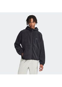 Kapuzensweatshirt adidas Sportswear "FUTURE ICONS SMALL LOGO LOW PILE FLEECE MIT DURCHGEHENDEM REISSVERSCH", Herren, Gr. M, schwarz, Obermaterial: 100% Polyester, angesetztes B&uuml;ndchen, Sweatshirts Kapuzensweatshirt