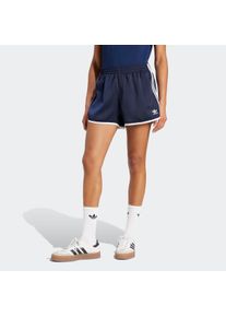 Shorts adidas originals "ADICOLOR 3-STREIFEN SPRINTER", Damen, Gr. XXL, N-Gr, blau (night indigo, wei&szlig;, normal, gr.), Obermaterial: 97% Polyester, 3% Elasthan, Hosen Shorts, lockere Passform, mit Elasthan-Anteil, f&uuml;r vielseitige Aktivit&auml;ten