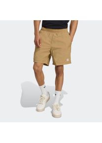 Shorts adidas originals "TREFOIL ESSENTIALS WOVEN", Herren, Gr. XXL, N-Gr, cardboard, normal, gr., Obermaterial: 100% Polyamid, Hosen Shorts