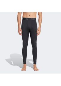 Trainingstights adidas Performance "TECHFIT COLD.RDY TRAINING LANGE LEGGINGS", Herren, Gr. S, N-Gr, schwarz (schwarz, normal, gr.), Obermaterial: 93% Polyester, 7% Elasthan, Hosen Trainingstights