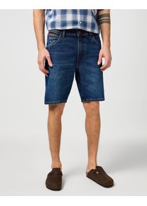 Jeansshorts Wrangler "Texas", Damen, Gr. 30, N-Gr, meadow haze, Denim/Jeans, Obermaterial: 99% Baumwolle, 1% Elasthan, Basic, Jeans Jeansshorts