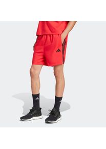 Shorts adidas Sportswear "ESSENTIALS 3-STREIFEN CHELSEA", Herren, Gr. S, N-Gr, rot (pure ruby, schwarz, normal, gr.), Obermaterial: 100% Polyester, Hosen Shorts, mit 3-Streifen an den Seiten, f&uuml;r Laufen und Sportmode