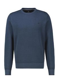 Sweatshirt Lerros "Sweatshirt in sportlicher 2-Tone-Optik", Herren, Gr. 6XL, classic navy, 100% Baumwolle, Sweatshirts Sweatshirt