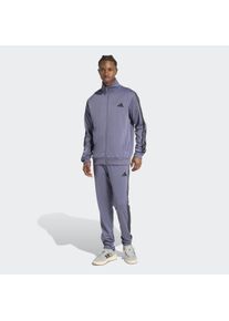 Trainingsanzug adidas Sportswear "DAYREADY", Herren, Gr. XXL, preloved violet, Interlock, Obermaterial: 100% Polyester, Sportanz&uuml;ge Trainingsanzug, f&uuml;r Laufen und sportliche Aktivit&auml;ten, zweiteiliges Set