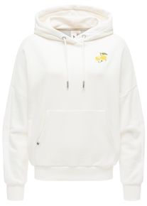 Kapuzenpullover Ragwear "Kapuzenpullover Pirita PP", Damen, Gr. L, beige (ivory), Obermaterial: 70% Baumwolle CO. 30% Polyester PES., hoch geschlossener Ausschnitt, &Auml;rmel ohne &Auml;rmelschlitz Rippb&uuml;ndchen, Pullover Kapuzenpullover