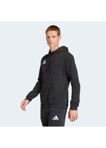Kapuzensweatshirt adidas Performance "ENTRADA26 HOODIE", Herren, Gr. M, schwarz, wei&szlig;, Obermaterial: 70% Baumwolle, 30% Polyester, angesetztes B&uuml;ndchen, Sweatshirts Kapuzensweatshirt
