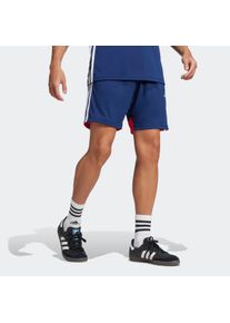 Trainingsshorts adidas Performance "TIRO 25 ESSENTIALS", Herren, Gr. XL, N-Gr, blau (team navy blau, rot, normal, gr.), Obermaterial: 100% Polyester, Hosen Trainingsshorts, Topseller