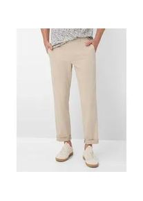 Chinohose Brax "Style EVANS", Herren, Gr. 52, Normalgr&ouml;&szlig;en, beige, Web, 96% Baumwolle, 3% Kapok, 1% Elasthan, Hosen Chinohose