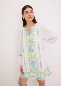 bonprix Minikleid, wei&szlig;, Gr.42, Romantisch und modern, aus Viskose