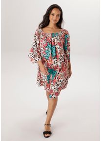 sheego Gro&szlig;e Gr&ouml;&szlig;en Blusenkleid, bunt, Gr&ouml;&szlig;e 46 - Damen