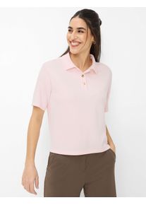 Brax Damen Polo Style CARA S dusty rose, Rosa, Gr. 34