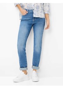 Brax Damen Five-Pocket-Hose Style MARY USED VINTAGE BLUE, denim blau, Gr. 36