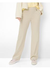 Raphaela by Brax Damen Marlenehose Style LILLYTH FLARED ECRU, hellbeige, Gr. 38