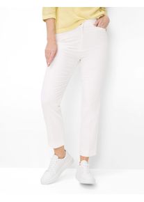 Raphaela by Brax Damen Cityhose Style LORELLA WHITE, wei&szlig;, Gr. 40K