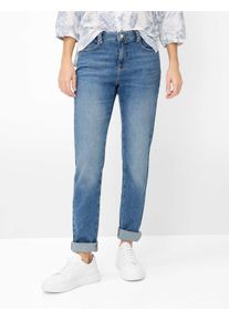 Brax Damen Five-Pocket-Hose Style CAROLA USED VINTAGE BLUE, denim blau, Gr. 38