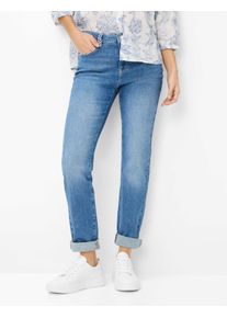 Brax Damen Five-Pocket-Hose Style MARY USED VINTAGE BLUE, denim blau, Gr. 40K