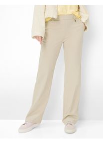 Raphaela by Brax Damen Marlenehose Style LILLYTH FLARED ECRU, hellbeige, Gr. 52K