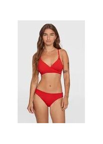 O`Neill Bandeau-Bikini O'NEILL "ESSENTIALS BAAY MAOI BIKINI SET", Damen, Gr. 38, N-Gr, rot coat, Obermaterial: 85% Polyamid, 15% Elasthan, Bikini-Sets