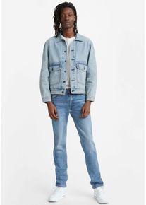 Levi's Slim-fit-Jeans LEVI'S "511 SLIM", Damen, Gr. 33, L&auml;nge 30, blau (kota kupang adapt), Denim/Jeans, Obermaterial: 79% Baumwolle, 20% Polyester, 1% Elasthan, skinny fit kn&ouml;chellang, Jeans Slim-fit-Jeans, mit Stretch