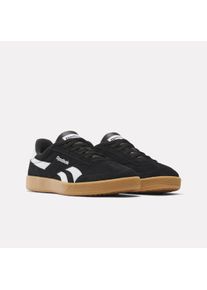 Sneaker Reebok CLASSIC "REEBOK SMASH EDGE", Herren, Gr. 37,5, schwarz-wei&szlig; (schwarz, wei&szlig;, gum), Leder, Synthetik, Schuhe Sneaker